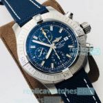 Swiss 7750 Breitling Avenger II Seawolf Watch Stainless Steel Blue Dial TF Factory